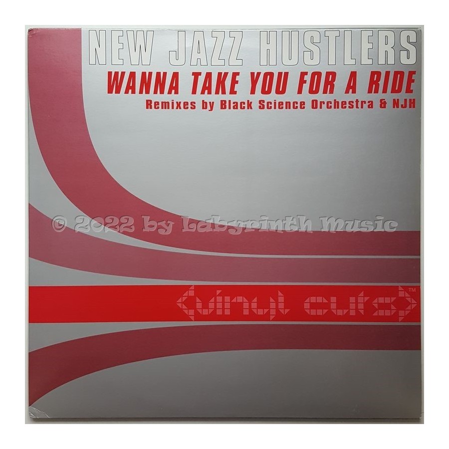 New Jazz Hustlers - Wanna Take You For A Ride • 12" Vinyl Maxi • NM - Labyrinth Music