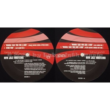 New Jazz Hustlers - Wanna Take You For A Ride • 12" Vinyl Maxi • NM - Labyrinth Music