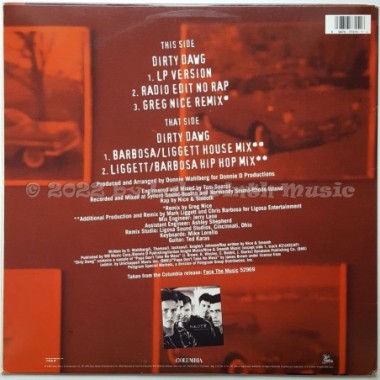 New Kids On The Block - Dirty Dawg • 12" Vinyl Maxi • EX - Labyrinth Music