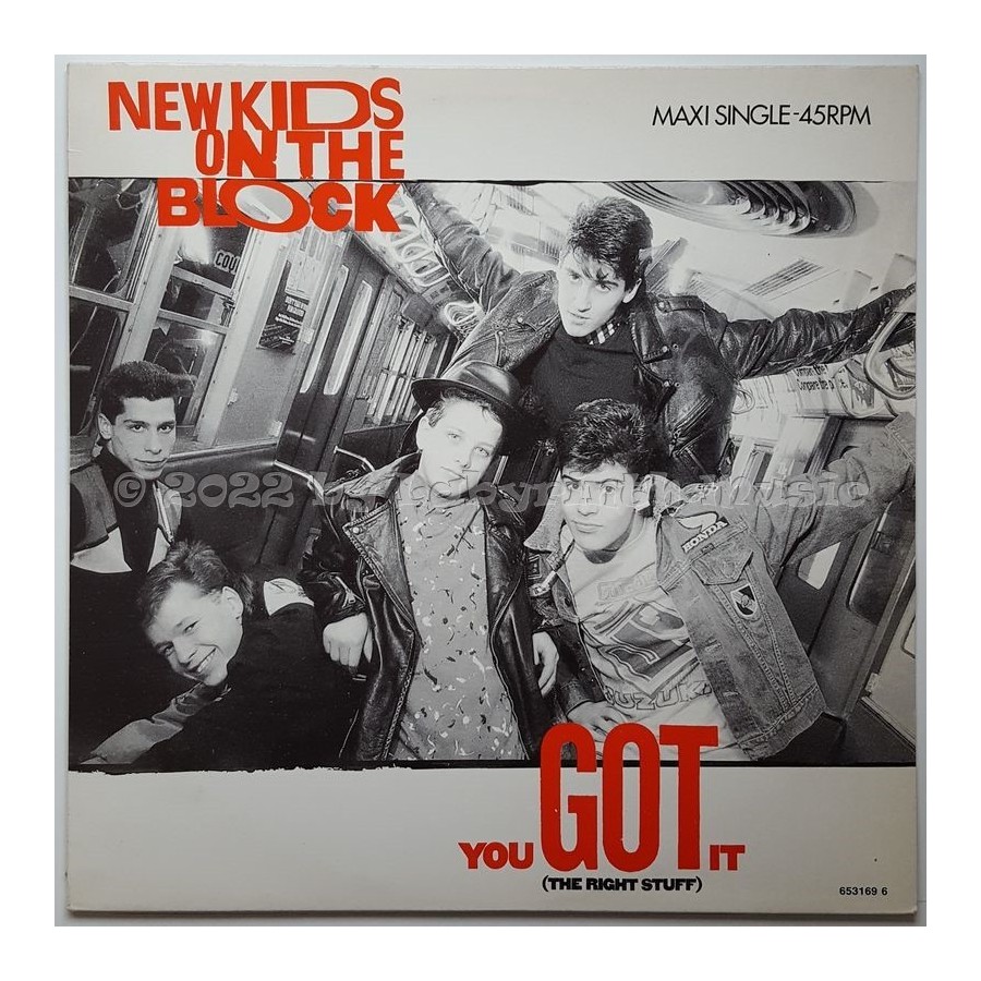 New Kids On The Block - You Got It (The Right Stuff) • 12" Vinyl Maxi • NM - Labyrinth Music
