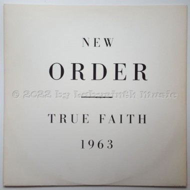 New Order - True Faith • 12" Vinyl Maxi • EX - Labyrinth Music