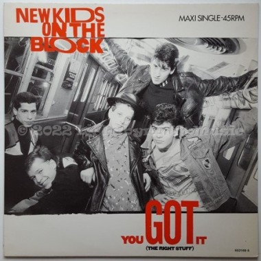 New Kids On The Block - You Got It (The Right Stuff) • 12" Vinyl Maxi • NM - Labyrinth Music