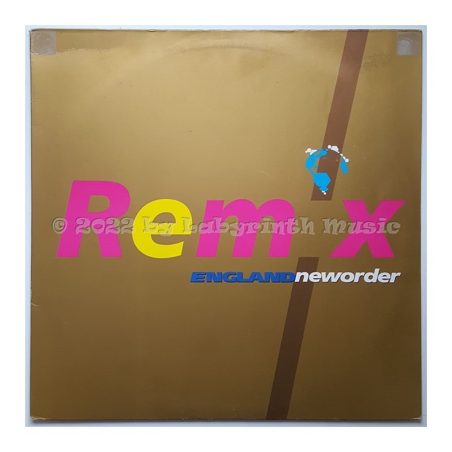 New Order - World In Motion • Remix • 12" Vinyl Maxi - Labyrinth Music