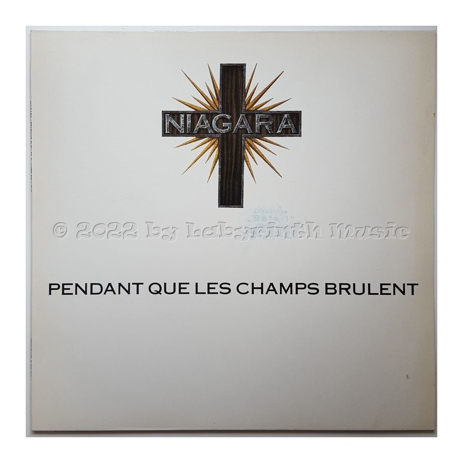 Niagara - Pendant Que Les Champs Brûlent • 12" Vinyl Maxi • EX - Labyrinth Music