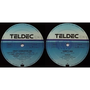 Basehart - Crazy Charleston Mix • 12" Vinyl Maxi - Labyrinth Music