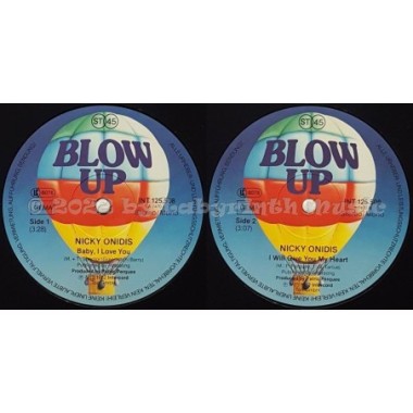 Nicky Onidis - Baby, I Love You • 12" Vinyl Maxi - Labyrinth Music