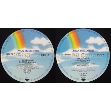 Nik Kershaw - Dancing Girls • 12" Vinyl Maxi • NM - Labyrinth Music