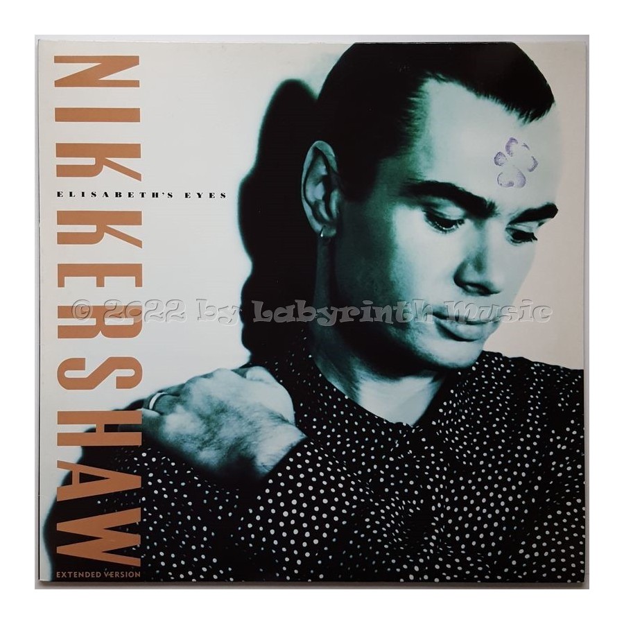 Nik Kershaw - Elisabeth's Eyes • 12" Vinyl Maxi • MINT - Labyrinth Music