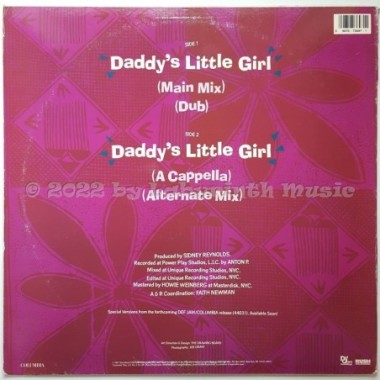 Nikki D - Daddy's Little Girl • 12" Vinyl Maxi - Labyrinth Music