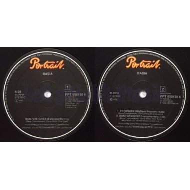 Basia - Run For Cover • 12" Vinyl Maxi • MINT - Labyrinth Music