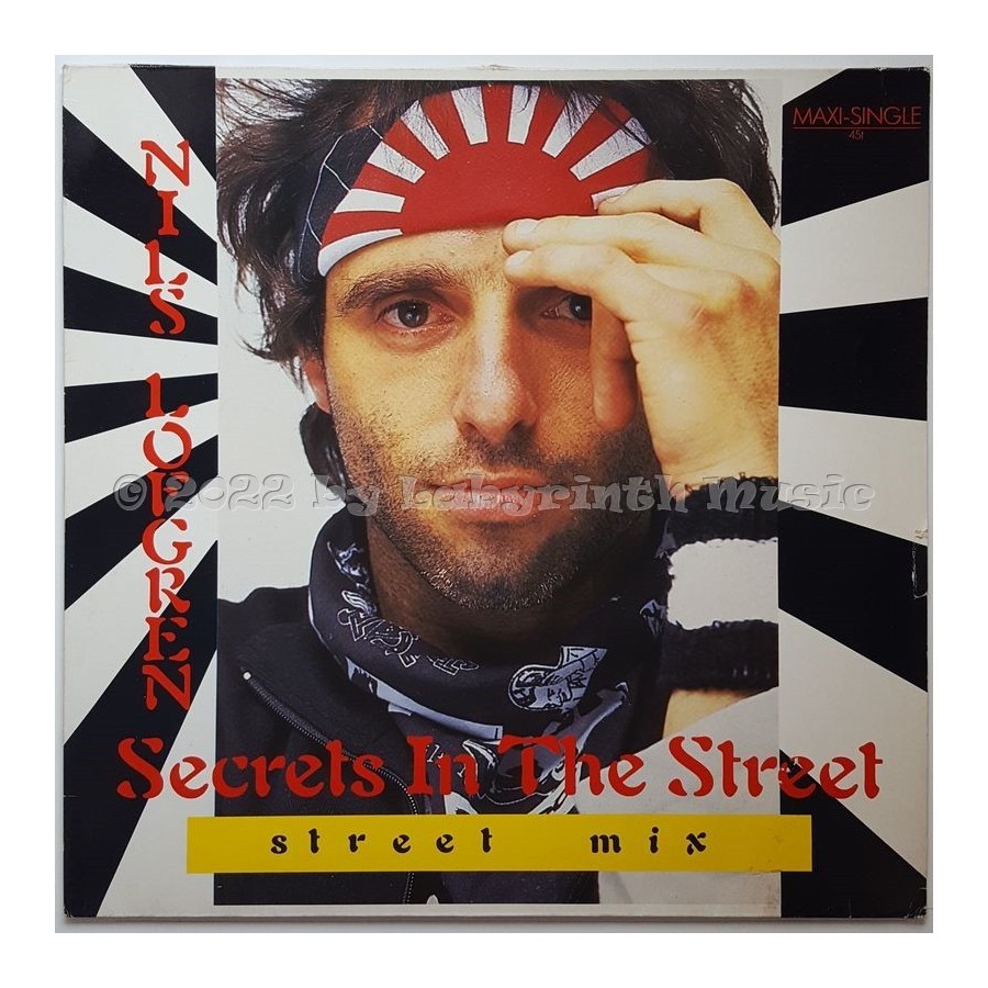 Nils Lofgren - Secrets In The Street • 12" Vinyl Maxi • EX - Labyrinth Music