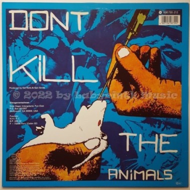 Nina Hagen & Lene Lovich - Don't Kill The Animals • 12" Vinyl Maxi • NM - Labyrinth Music