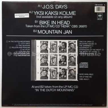 The Nits - J.O.S. Days • 12" Vinyl Maxi • EX - Labyrinth Music