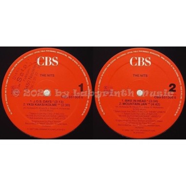 The Nits - J.O.S. Days • 12" Vinyl Maxi • EX - Labyrinth Music