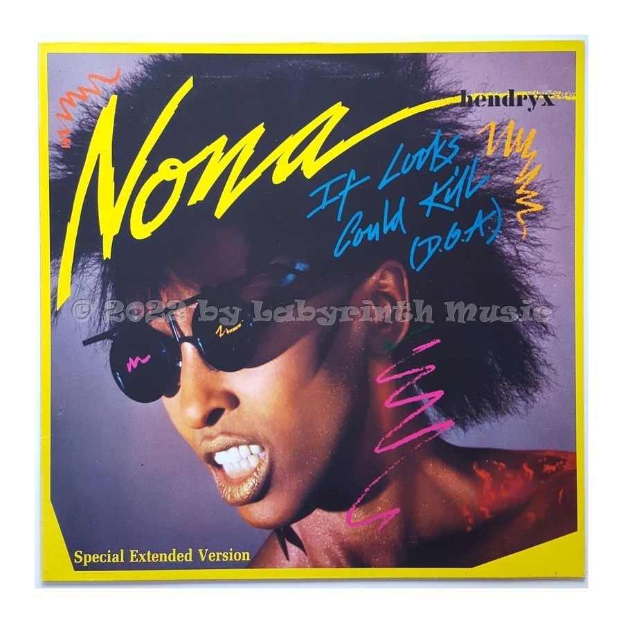 Nona Hendryx - If Looks Could Kill • 12" Vinyl Maxi • MINT - Labyrinth Music