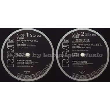 Nona Hendryx - If Looks Could Kill • 12" Vinyl Maxi • MINT - Labyrinth Music