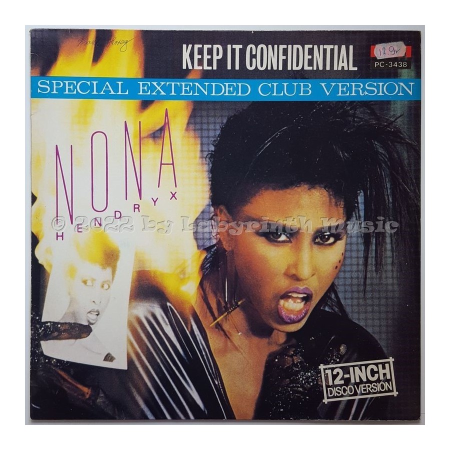 Nona Hendryx - Keep It Confidential • 12" Vinyl Maxi • EX - Labyrinth Music
