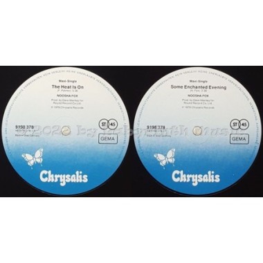 Noosha Fox - The Heat Is On • 12" Vinyl Maxi • EX - Labyrinth Music