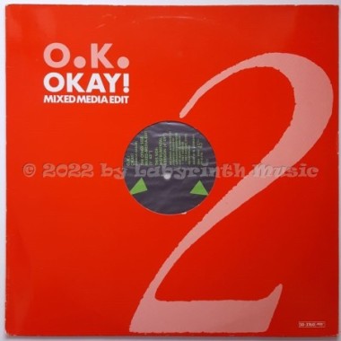 O.K. - Okay! • Mixed Media Edit • 12" Vinyl Maxi • EX - Labyrinth Music