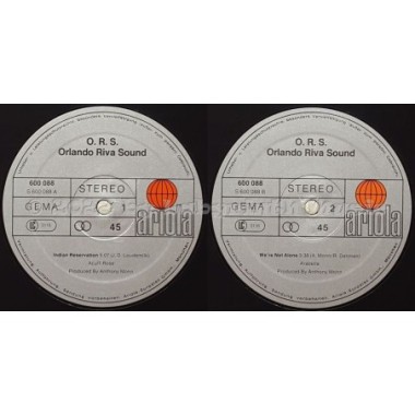 O.R.S. (Orlando Riva Sound) - Indian Reservation • 12" Vinyl Maxi - Labyrinth Music