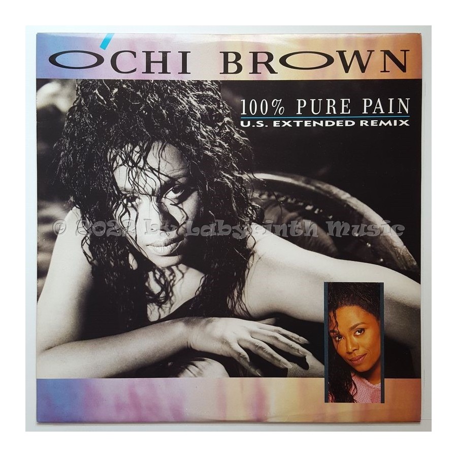 O'chi Brown - 100% Pure Pain • 12" Vinyl Maxi • MINT - Labyrinth Music