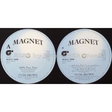 O'chi Brown - 100% Pure Pain • 12" Vinyl Maxi • MINT - Labyrinth Music