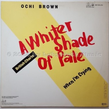 O'chi Brown - A Whiter Shade Of Pale • 12" Vinyl Maxi - Labyrinth Music