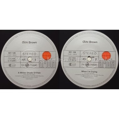 O'chi Brown - A Whiter Shade Of Pale • 12" Vinyl Maxi - Labyrinth Music
