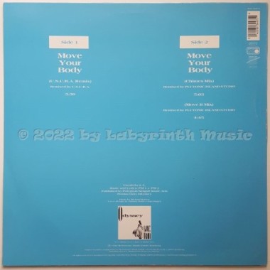 Odyssey - Move Your Body • Remixes Vol. II • 12" Vinyl Maxi - Labyrinth Music