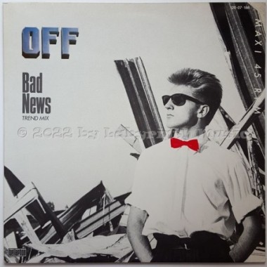 Off - Bad News • 12" Vinyl Maxi • NM - Labyrinth Music