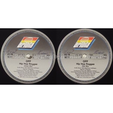 Off - Hip Hop Reggae • 12" Vinyl Maxi • EX - Labyrinth Music