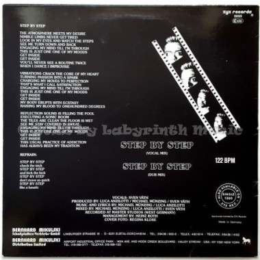 Off - Step By Step • 12" Vinyl Maxi • EX - Labyrinth Music