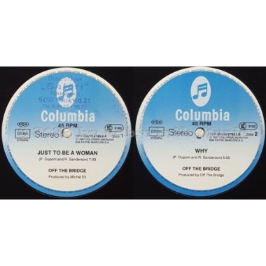 Off The Bridge - Just To Be A Woman • 12" Vinyl Maxi - Labyrinth Music