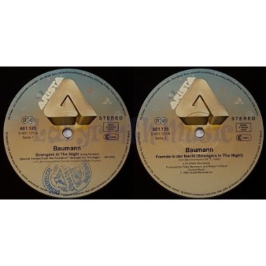 Baumann - Strangers In The Night • 12" Vinyl Maxi - Labyrinth Music