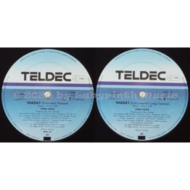 Ofra Haza - Shaday • 12" Vinyl Maxi • MINT - Labyrinth Music