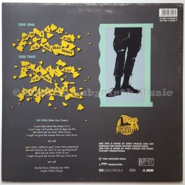 Oh Well - Oh Well • 12" Vinyl Maxi • EX - Labyrinth Music