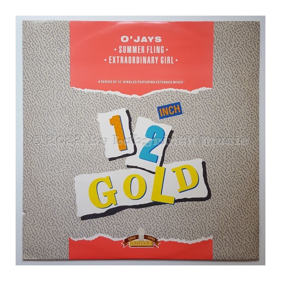 The O'Jays - Summer Fling • 12" Vinyl Maxi • EX - Labyrinth Music