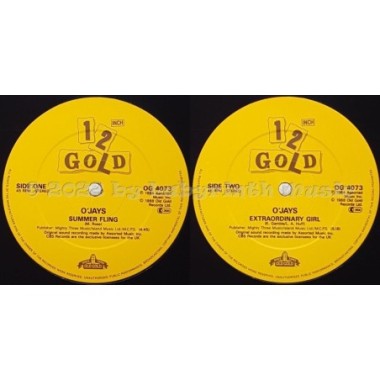 The O'Jays - Summer Fling • 12" Vinyl Maxi • EX - Labyrinth Music