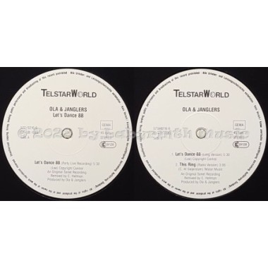 Ola & The Janglers - Let's Dance 88 • 12" Vinyl Maxi • NM - Labyrinth Music