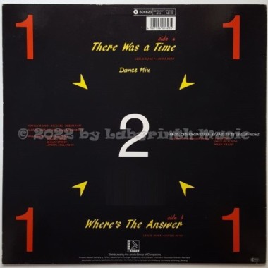 One To One - There Was A Time • 12" Vinyl Maxi - Labyrinth Music