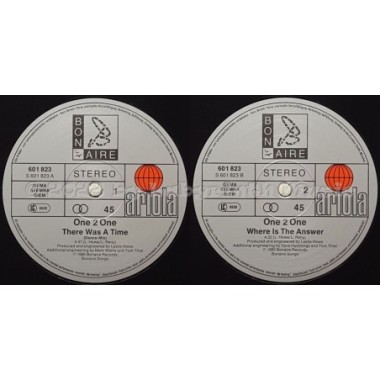 One To One - There Was A Time • 12" Vinyl Maxi - Labyrinth Music