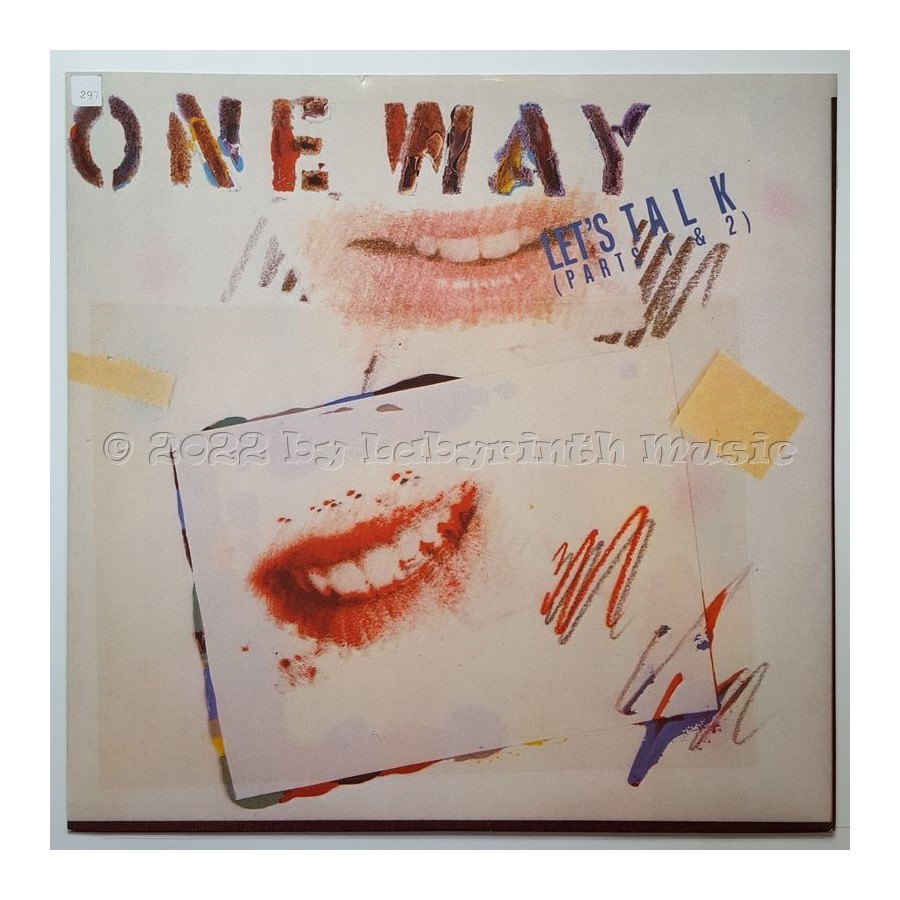 One Way - Let's Talk • 12" Vinyl Maxi • NM - Labyrinth Music