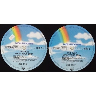 One Way - Wrap Your Body • 12" Vinyl LP - Labyrinth Music