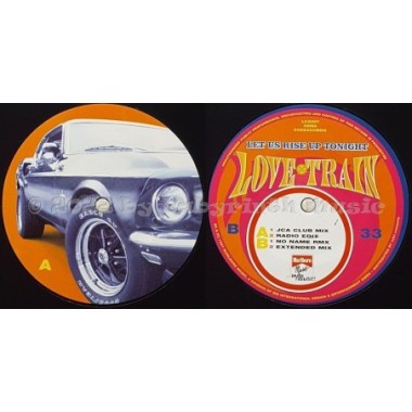 Love Train - Let Us Rise Up Tonight • 12" Vinyl Maxi • MINT - Labyrinth Music