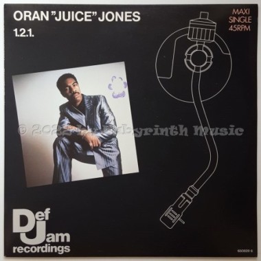 Oran 'Juice' Jones - 1.2.1. • 12" Vinyl Maxi • MINT - Labyrinth Music