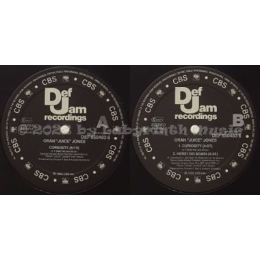 Oran 'Juice' Jones - Curiosity • 12" Vinyl Maxi • MINT - Labyrinth Music