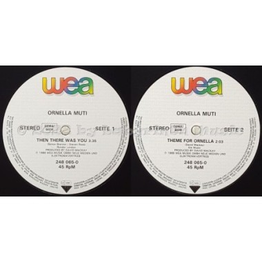 Ornella Muti - Then There Was You • 12" Vinyl Maxi • MINT - Labyrinth Music