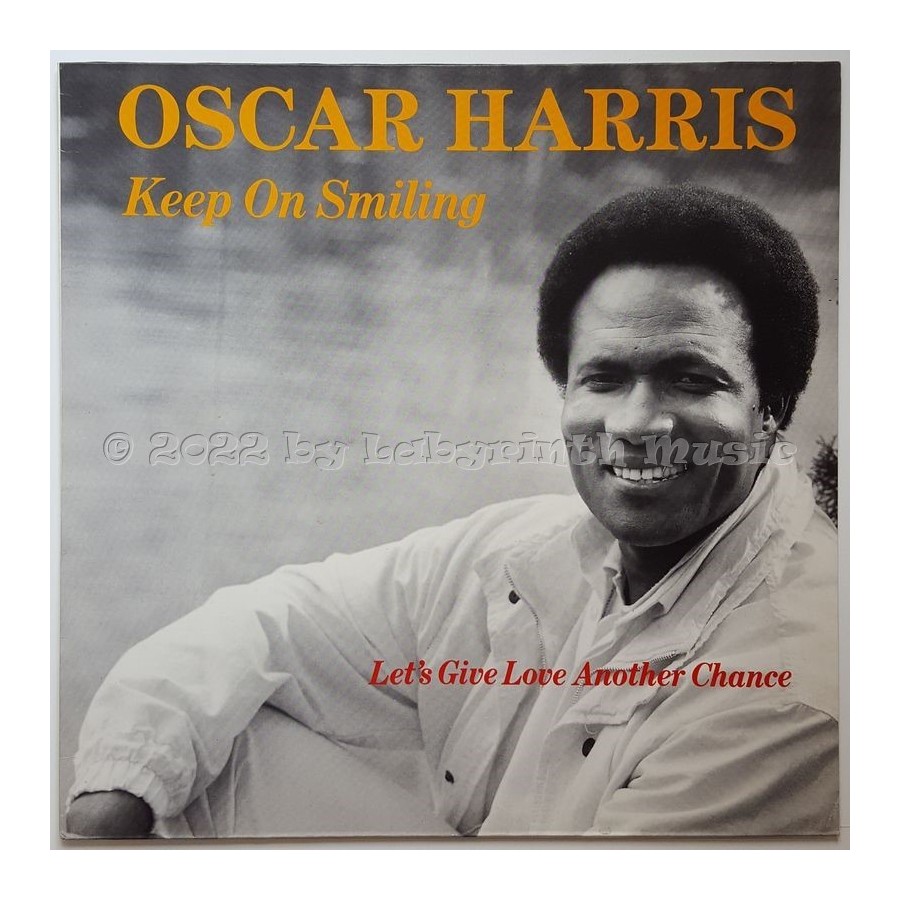 Oscar Harris - Keep On Smiling • 12" Vinyl Maxi • MINT - Labyrinth Music