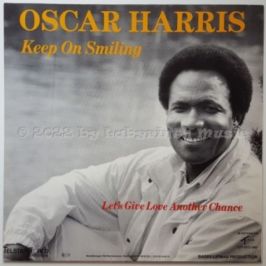 Oscar Harris - Keep On Smiling • 12" Vinyl Maxi • MINT - Labyrinth Music