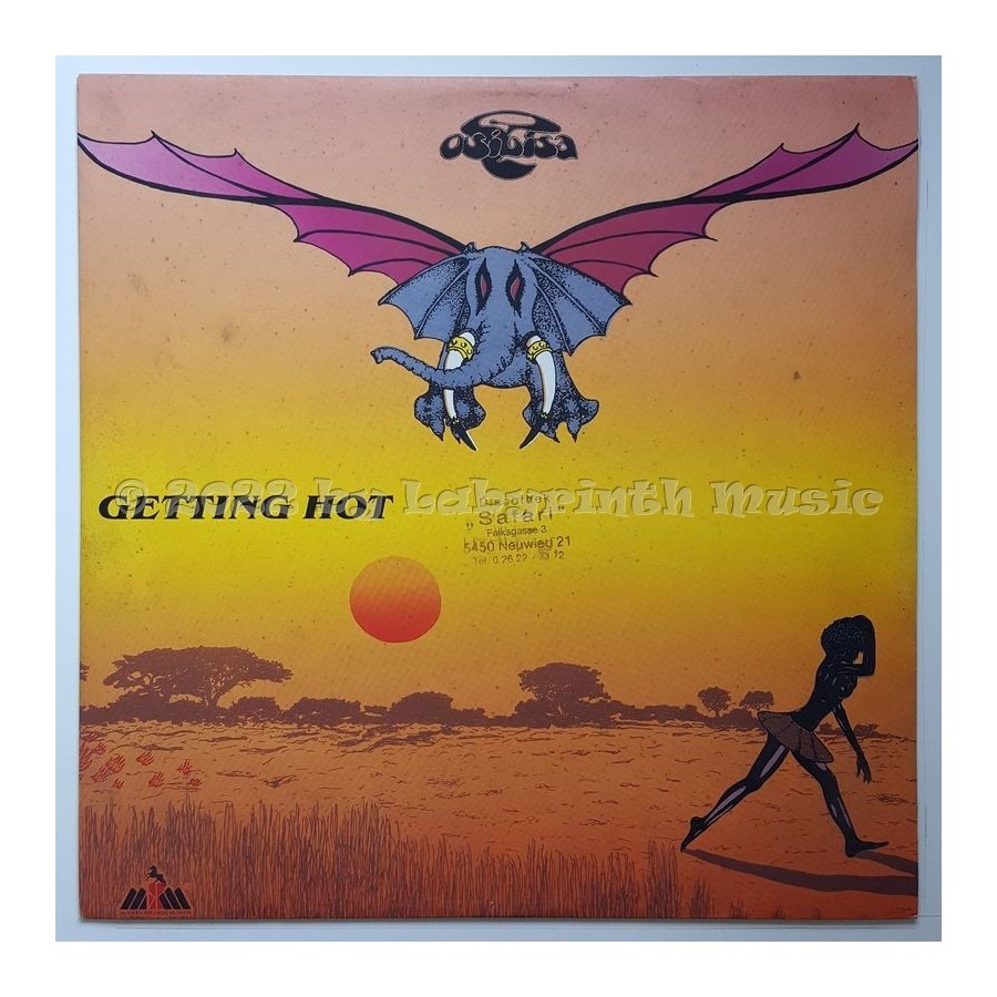 Osibisa - Getting Hot • 12" Vinyl Maxi - Labyrinth Music